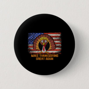 Badge Rond 5 Cm Rendre Fantastique l'action de grâces à nouveau Tr