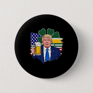 Badge Rond 5 Cm Rendre la fête de la Saint Patrick grande à nouvea