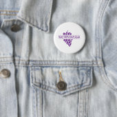 Badge Rond 5 Cm Rendre le raisin Napa (En situation)