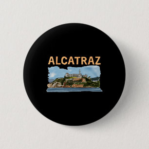 Badge Rond 5 Cm Rendre sa grandeur à Alcatraz drôle Trump Alcatraz