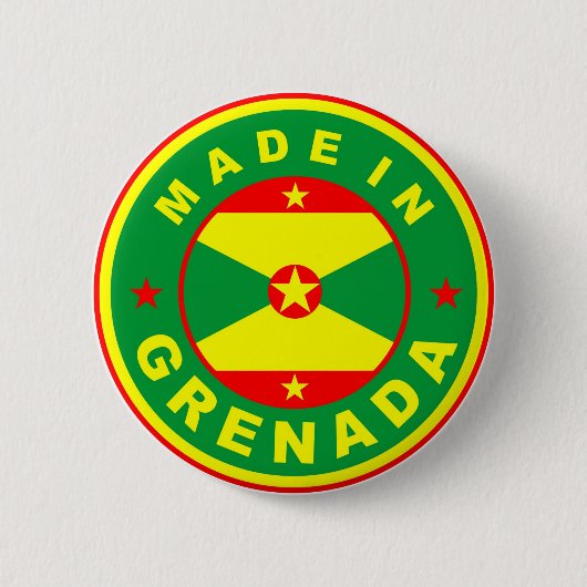 Badge Rond 5 Cm rendu dans l'étiquette de produit de drapeau de (Devant)