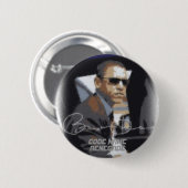 Badge Rond 5 Cm Renégat de nom de code d'Obama (Devant & derrière)