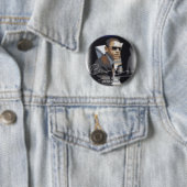 Badge Rond 5 Cm Renégat de nom de code d'Obama (En situation)