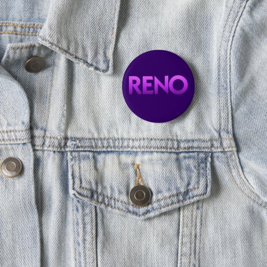 BADGE ROND 5 CM RENO (En situation)