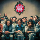 Badge Rond 5 Cm Rentrer à la maison à 9 conseils sociaux