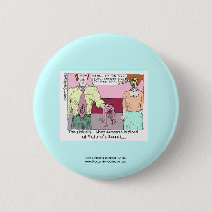 Badge Rond 5 Cm Renvoyé de Victoria Secret Cartoon Button