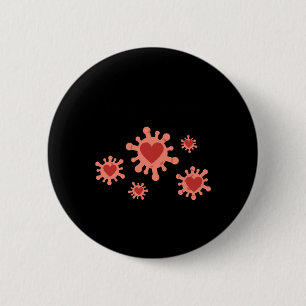 Badge Rond 5 Cm Répandez De La Génialité Comme Un Virus ( De Bonne