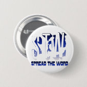 Badge Rond 5 Cm Répandre le mot chrétien (Devant & derrière)