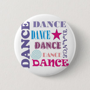 Badge Rond 5 Cm Répétition de danse