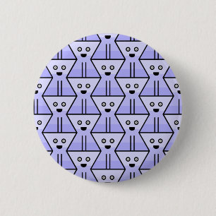 Badge Rond 5 Cm Répétition du type de triangle