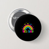 Badge Rond 5 Cm représentation de jour oui (Devant & derrière)