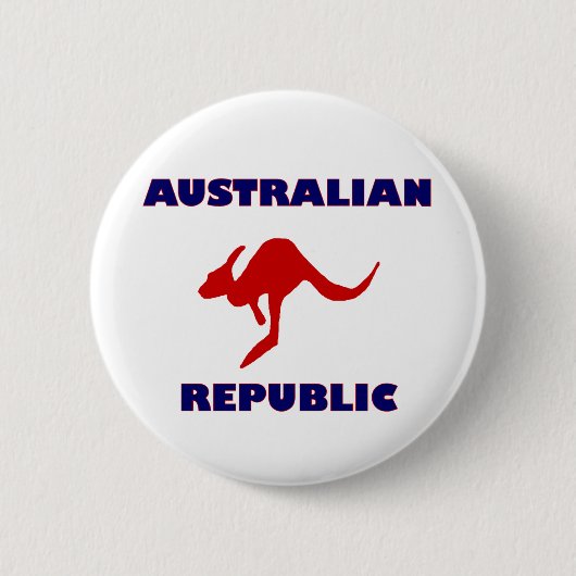 Badge Rond 5 Cm République australienne (Devant)