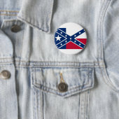 Badge Rond 5 Cm République de drapeau du Texas (En situation)