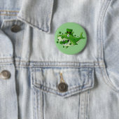 Badge Rond 5 Cm Requin irlandais (En situation)