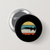 Badge Rond 5 Cm requin marteau (Devant & derrière)
