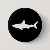 Badge Rond 5 Cm Requin nageant (Devant)
