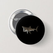 Badge Rond 5 Cm Requin pèlerin (Devant & derrière)