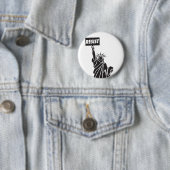 Badge Rond 5 Cm Resist_for_Liberty (En situation)