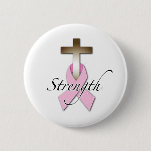 Badge Rond 5 Cm résistance au cancer du sein