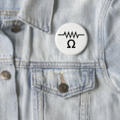 Badge Rond 5 Cm Résistance dans les ohms (En situation)