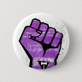 Badge Rond 5 Cm Résistance lesbienne (Devant)