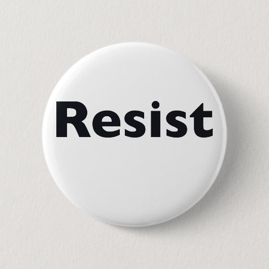 Badge Rond 5 Cm Résister (Devant)