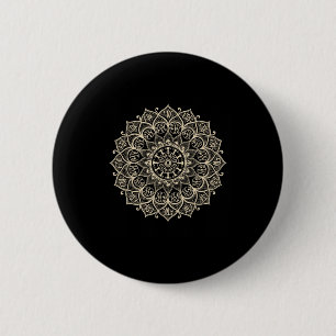 Badge Rond 5 Cm Résister 8647 Trump Mandala Résistance politique F