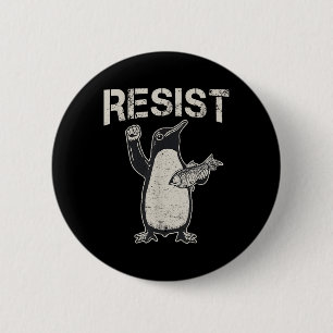 Badge Rond 5 Cm Résister _ Manifestation politique