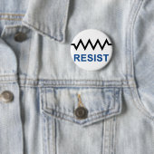 Badge Rond 5 Cm Résistez (En situation)