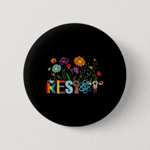 Badge Rond 5 Cm Résistez à la protestation politique anti-Trump de