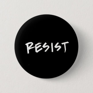 Badge Rond 5 Cm Résistez au bouton, taille standard