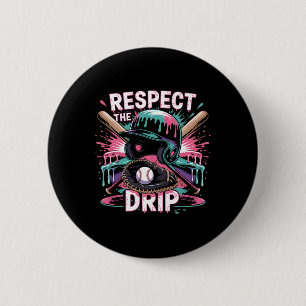 Badge Rond 5 Cm Respectez le goutte à goutte Bysebyll Casque de go