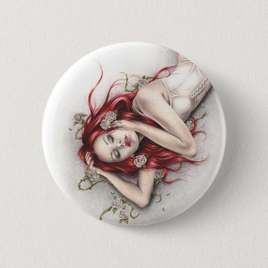 Badge Rond 5 Cm Respirez respirent dedans le bouton (Devant)