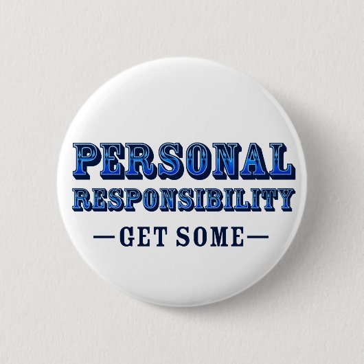 Badge Rond 5 Cm Responsabilité personnelle - en obtenez (Devant)