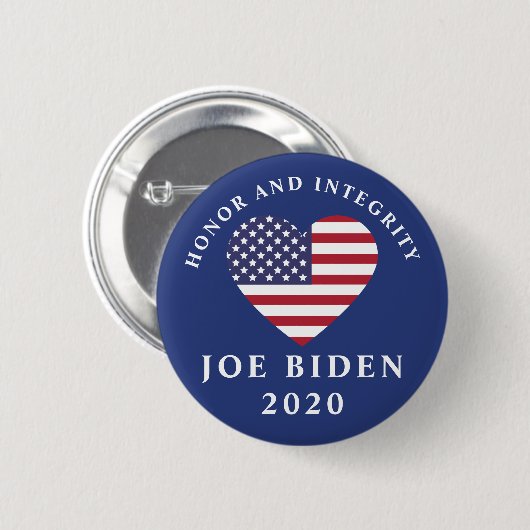 Badge Rond 5 Cm Restaurer Sanity Joe Biden 2020 (Devant & derrière)