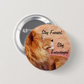 Badge Rond 5 Cm Rester concentré_ (Devant & derrière)