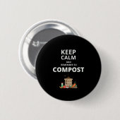 Badge Rond 5 Cm Restez calme et pensez à composer (Devant & derrière)