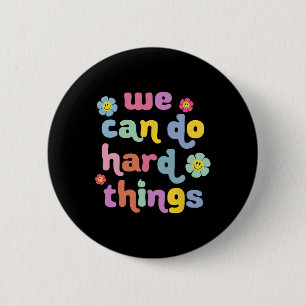 Badge Rond 5 Cm Retour à l'école Nous pouvons faire des choses dif