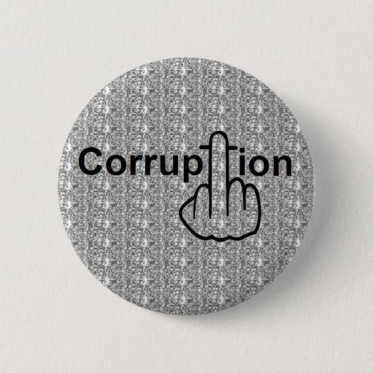 Badge Rond 5 Cm Retourner corruption de bouton (Devant)
