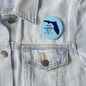 Badge Rond 5 Cm Retourner Florida Blue en 2024 (En situation)