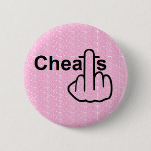 Badge Rond 5 Cm Retourner les chats de bouton