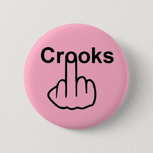 Badge Rond 5 Cm Retourner les crochets de bouton (Devant)