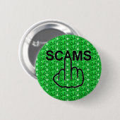 Badge Rond 5 Cm Retourner les scams de bouton (Devant & derrière)