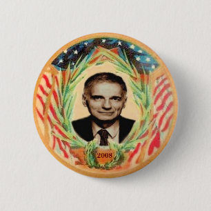 Badge Rond 5 Cm Rétro bouton de style de Nader