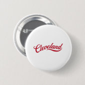 Badge Rond 5 Cm Retro Cleveland (Devant & derrière)
