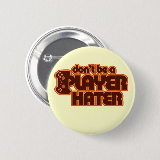 Badge Rond 5 Cm Retro Gamer (Devant & derrière)