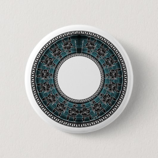 Badge Rond 5 Cm Rétro Greek (Devant)