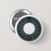 Badge Rond 5 Cm Rétro Greek (Devant & derrière)