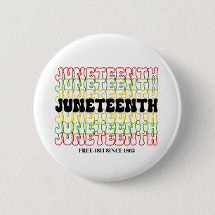 Badge Rond 5 Cm Retro Junetten Free-ish depuis 1865