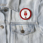 Badge Rond 5 Cm Rétro Nancy méchante (En situation)